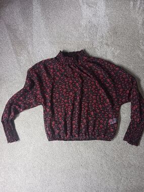 Dynamite Sheer Floral Top